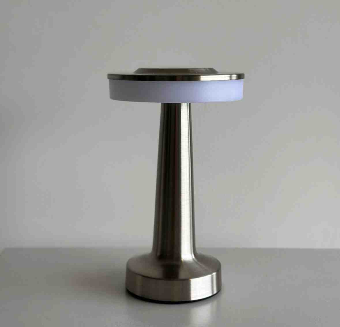 LAMPARA TACTIL SILVER