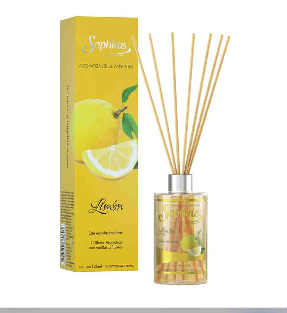 SAPHIRUS  LIMON DIFUSOR AROMATICO 125ML