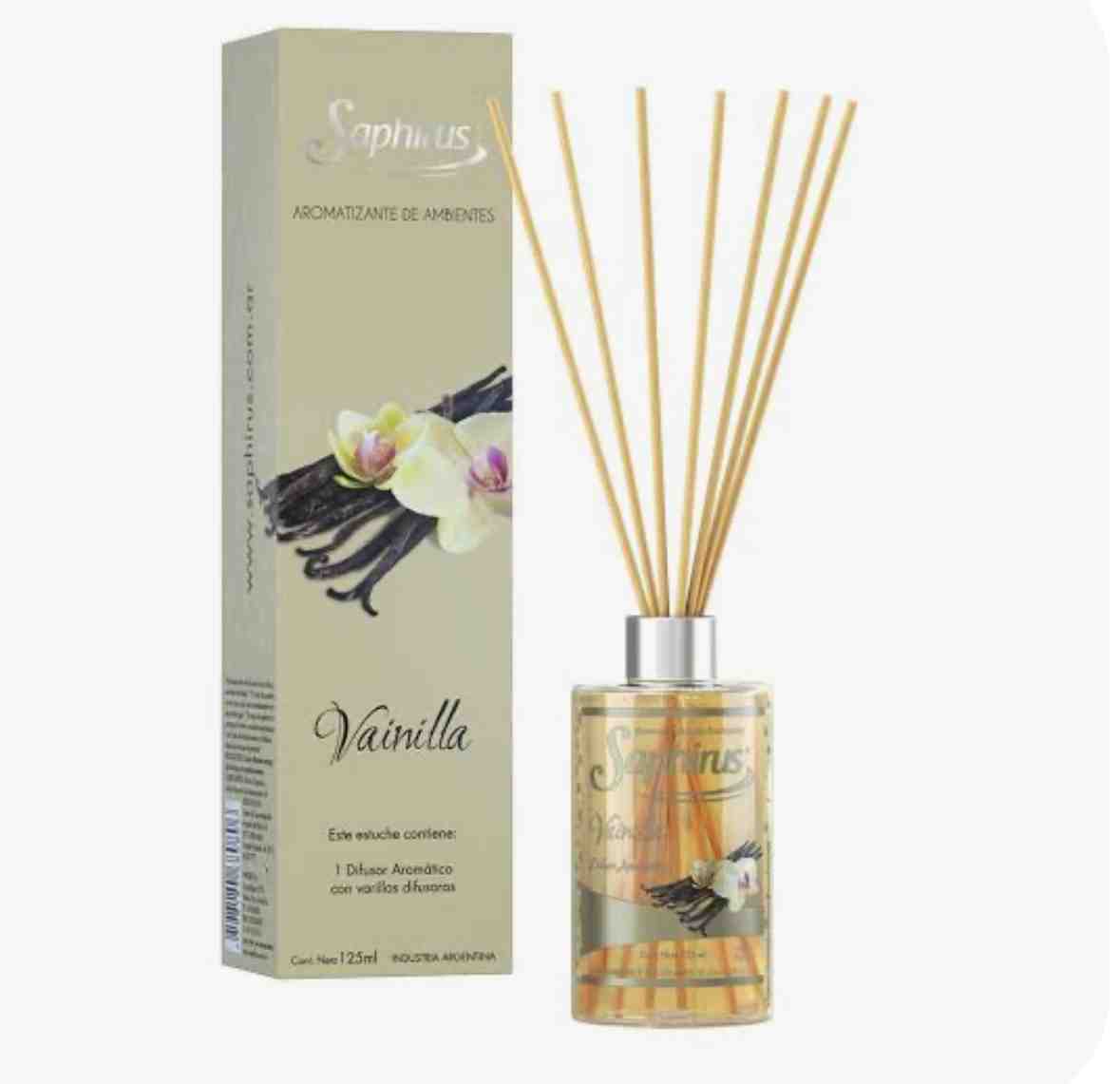 SAPHIRUS VAINILLA  DIFUSOR AROMATICO 125ML