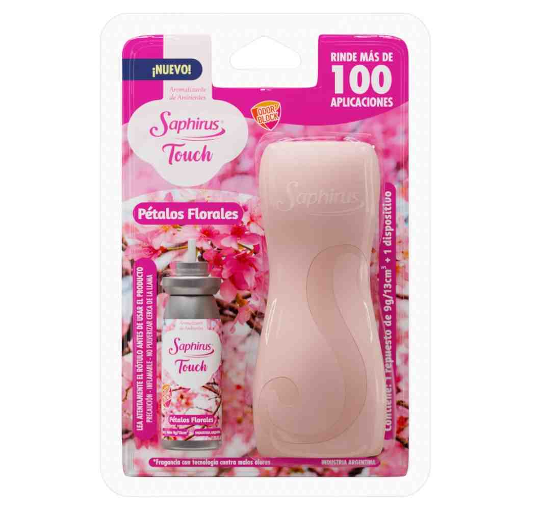 SAPHIRUS BAÑO DIFUSOR TOUCH  PETALOS FLORALES 9G