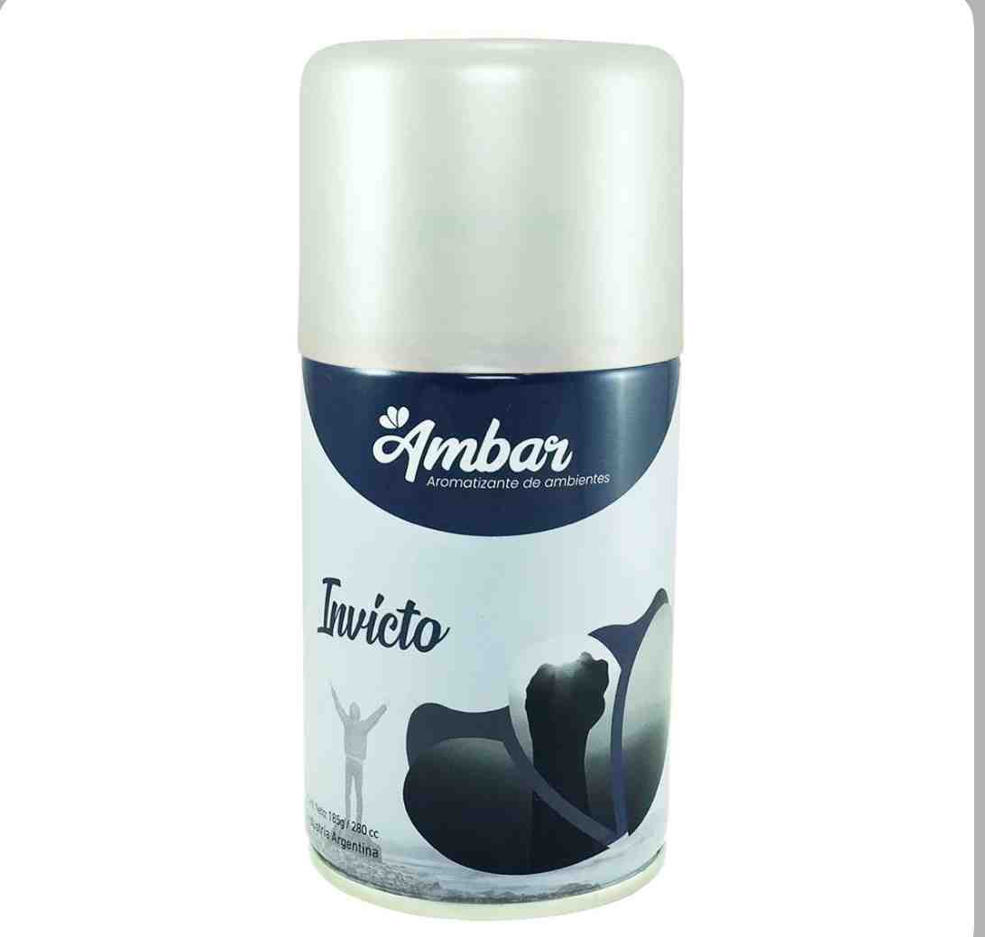 AMBAR INVICTO AROMATIZADOR DE AMBIENTE 280CC