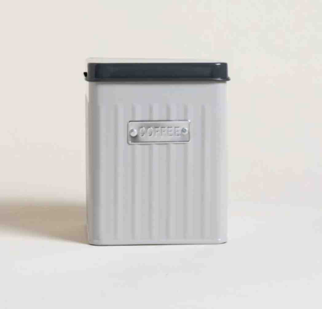 LATA ACANALADA CUADRADA GRIS COFFEE