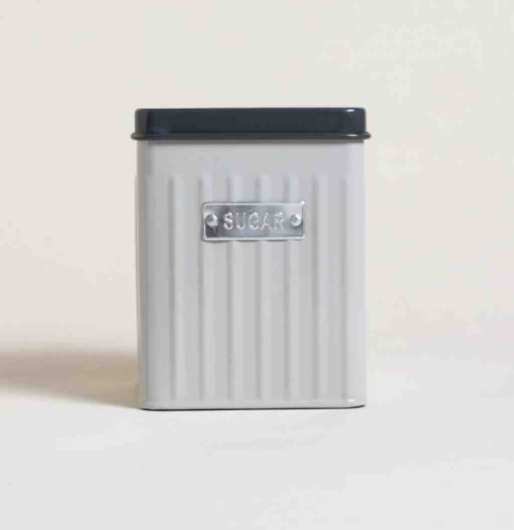 LATA ACANALADA CUADRADA GRIS SUGAR