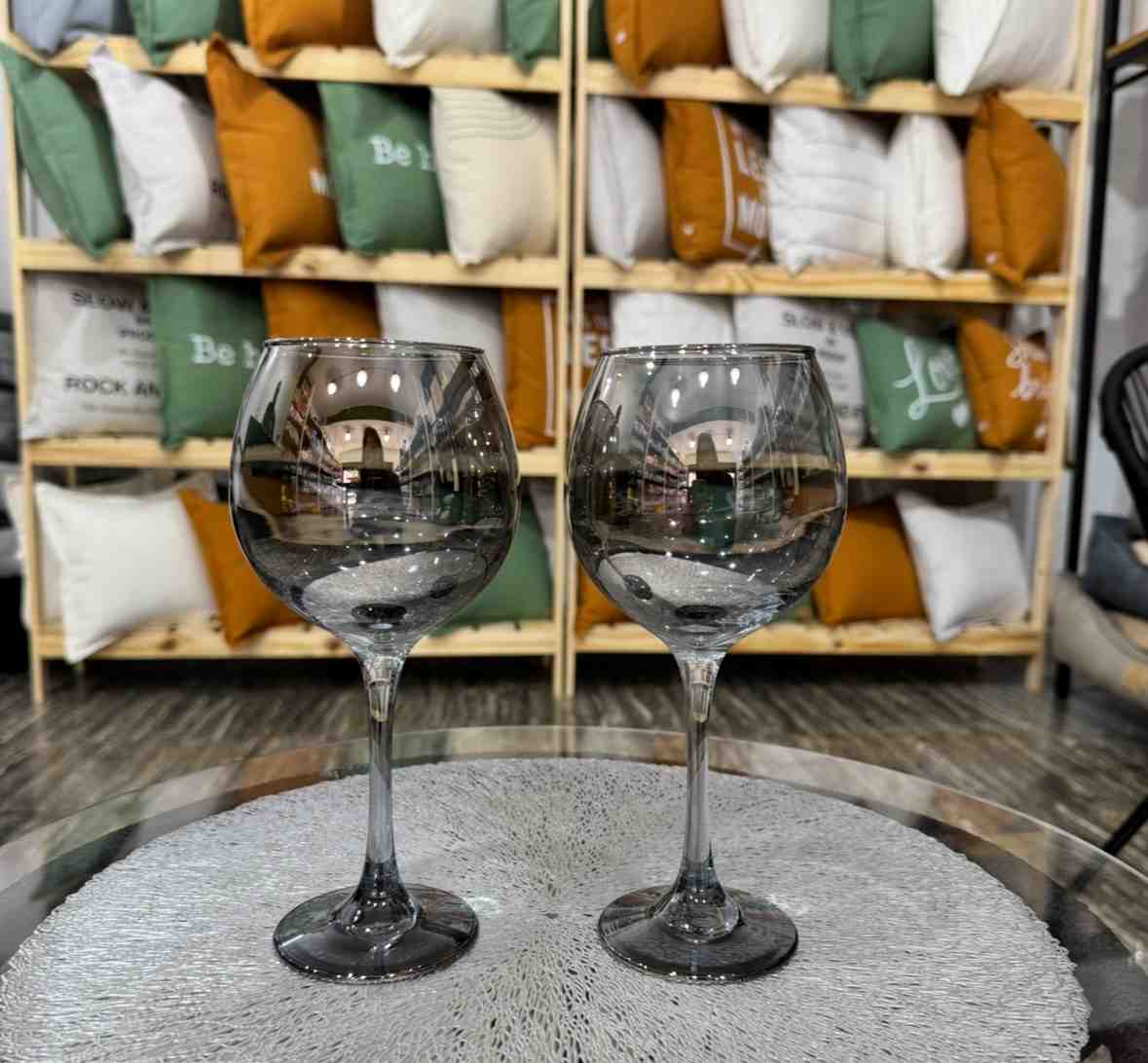 COPAS BOCA ANChA GREY 600ML SET X 2