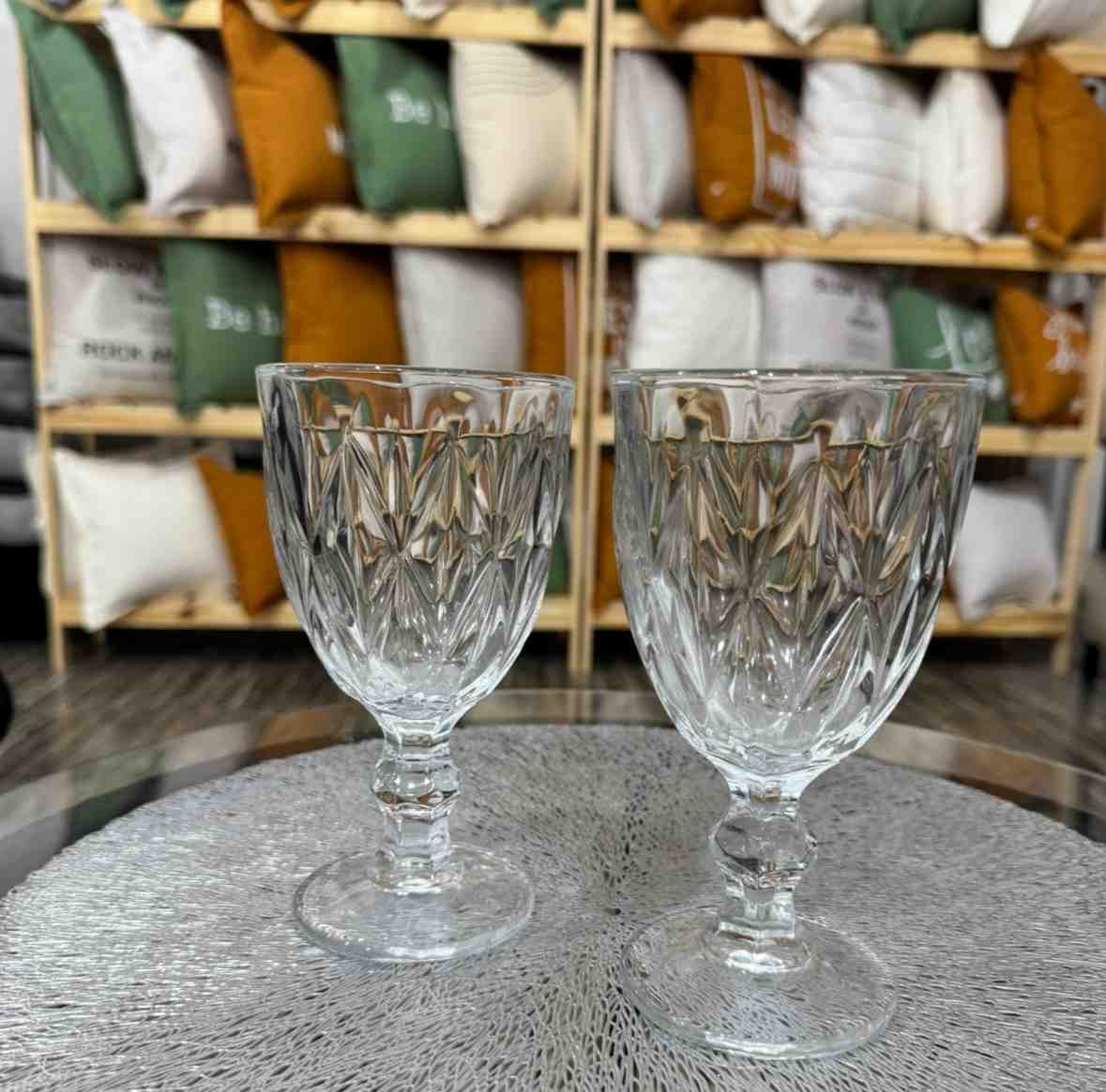 COPAS DIAMANTE CRISTAL SET X 2 