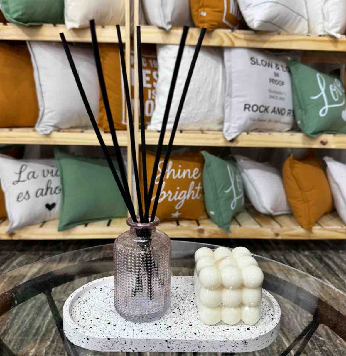 CONTENEDOR DIFUSOR PARIS VIOLETA CON VARITA