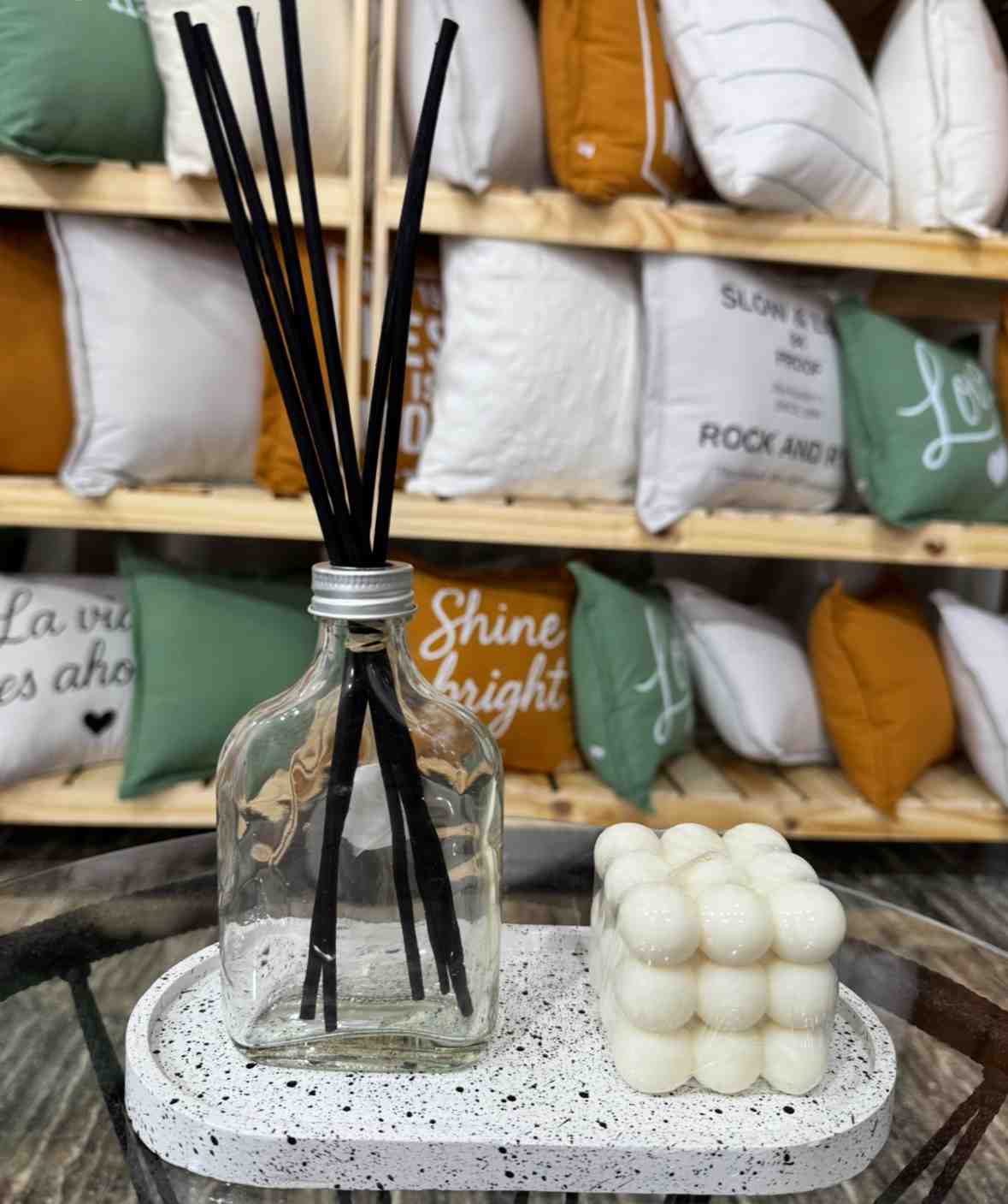 CONTENEDOR DIFUSOR PETACA 2000CC con varitas