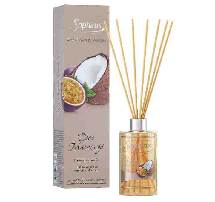 SAPHIRUS COCO Y MARACUYA DIFUSOR AROMATICO 125ML	