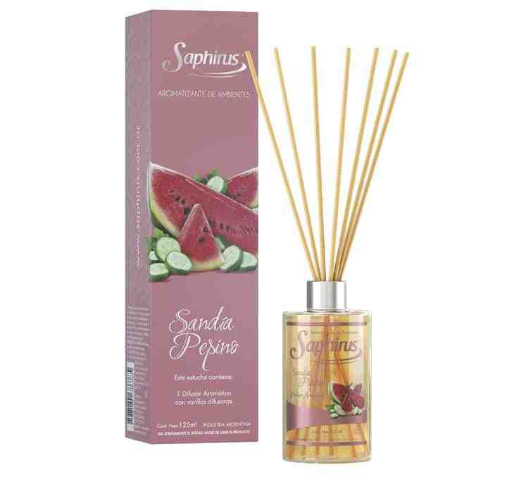 SAPHIRUS SANDIA Y PEPINO DIFUSOR AROMATICO 125ML	
