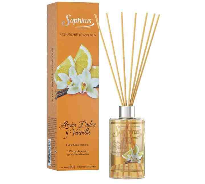 SAPHIRUS LIMON DULCE Y VAINILLA DIFUSOR AROMATICO 125ML	