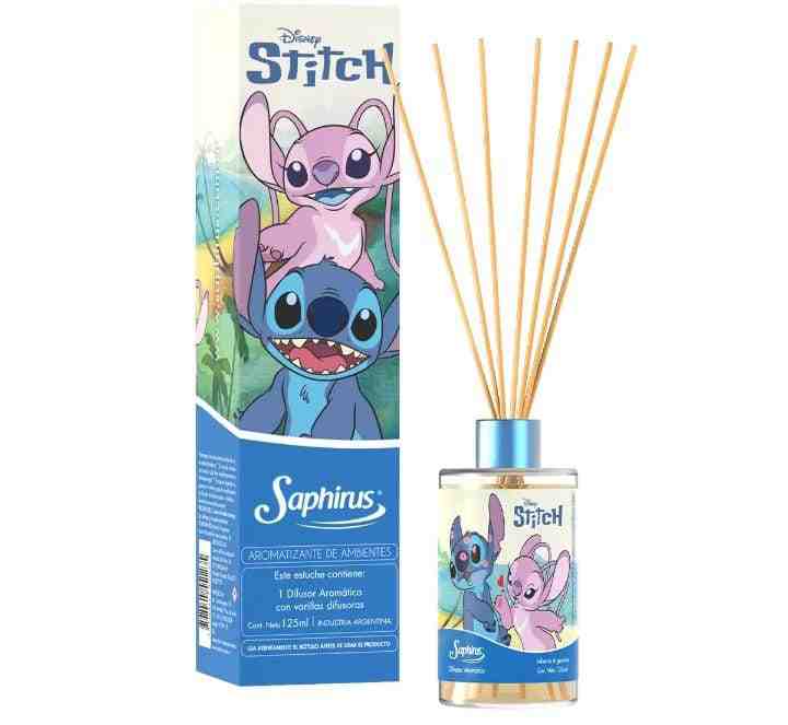 SAPHIRUS INFANTIL STITCH FRUTAL PEPINO DIFUSOR AROMATICO 125ML