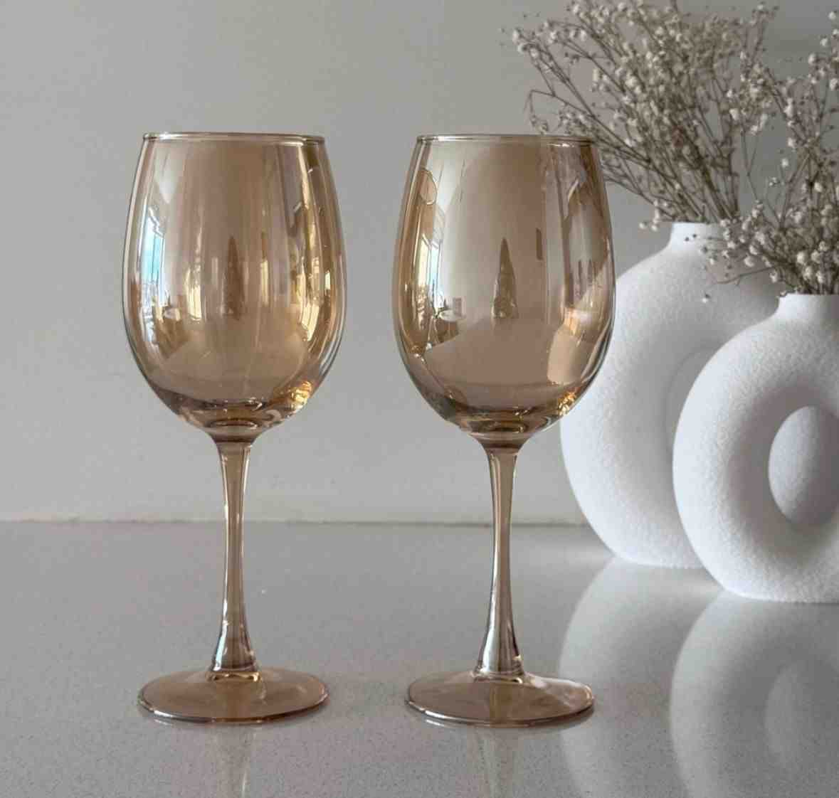 COPAS TIFF DORADA SET X 2 465ML